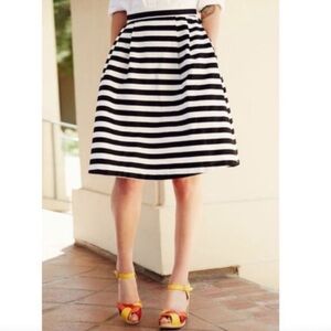 Anthropologie | Mod Cloth Striped Skirt | Women’s Large
